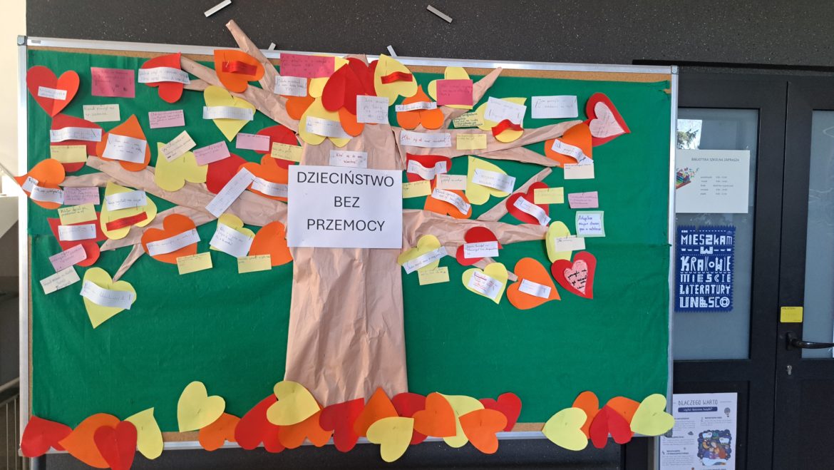 Ogólnopolska kampania ” Dzieciństwo bez Przemocy ” w SP111