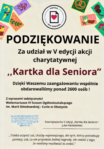 Kartka dla Seniora