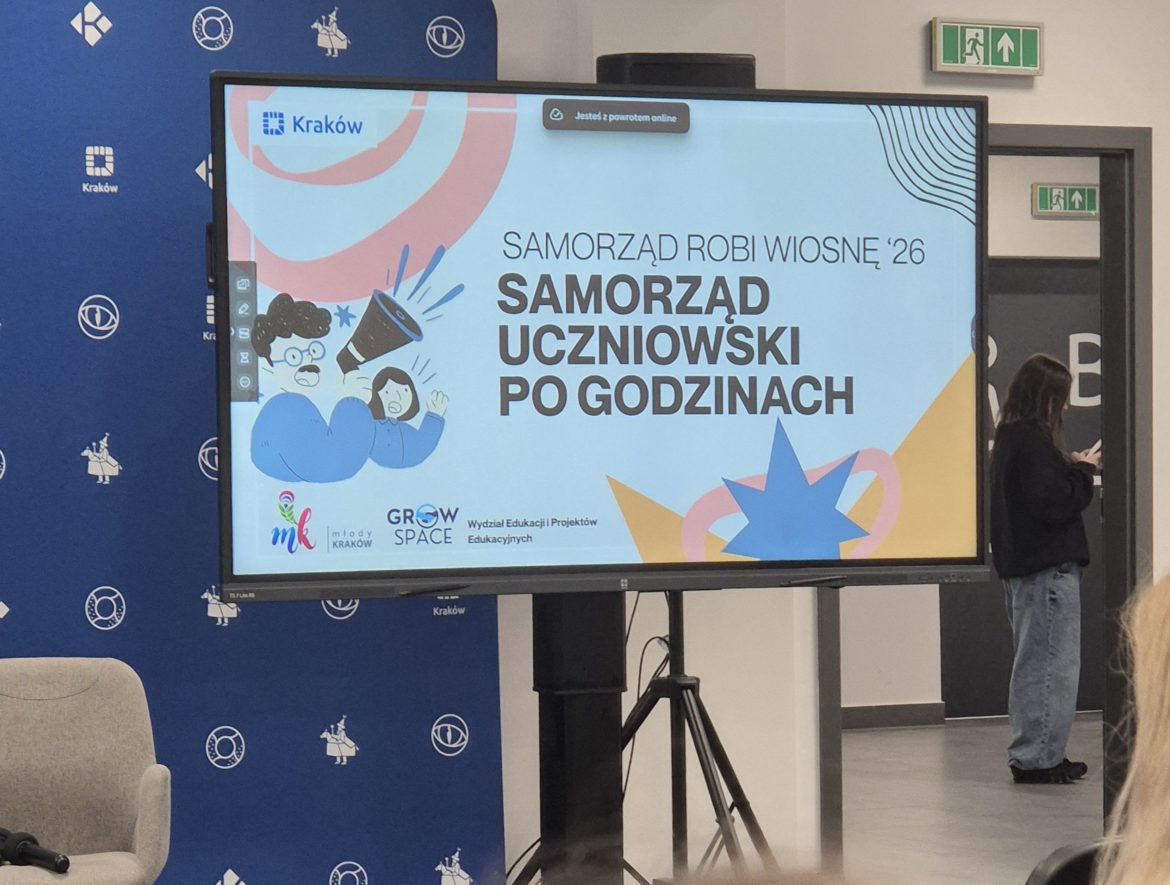 „Samorząd Robi Wiosnę’ 26. Samorząd Uczniowski po godzinach” 