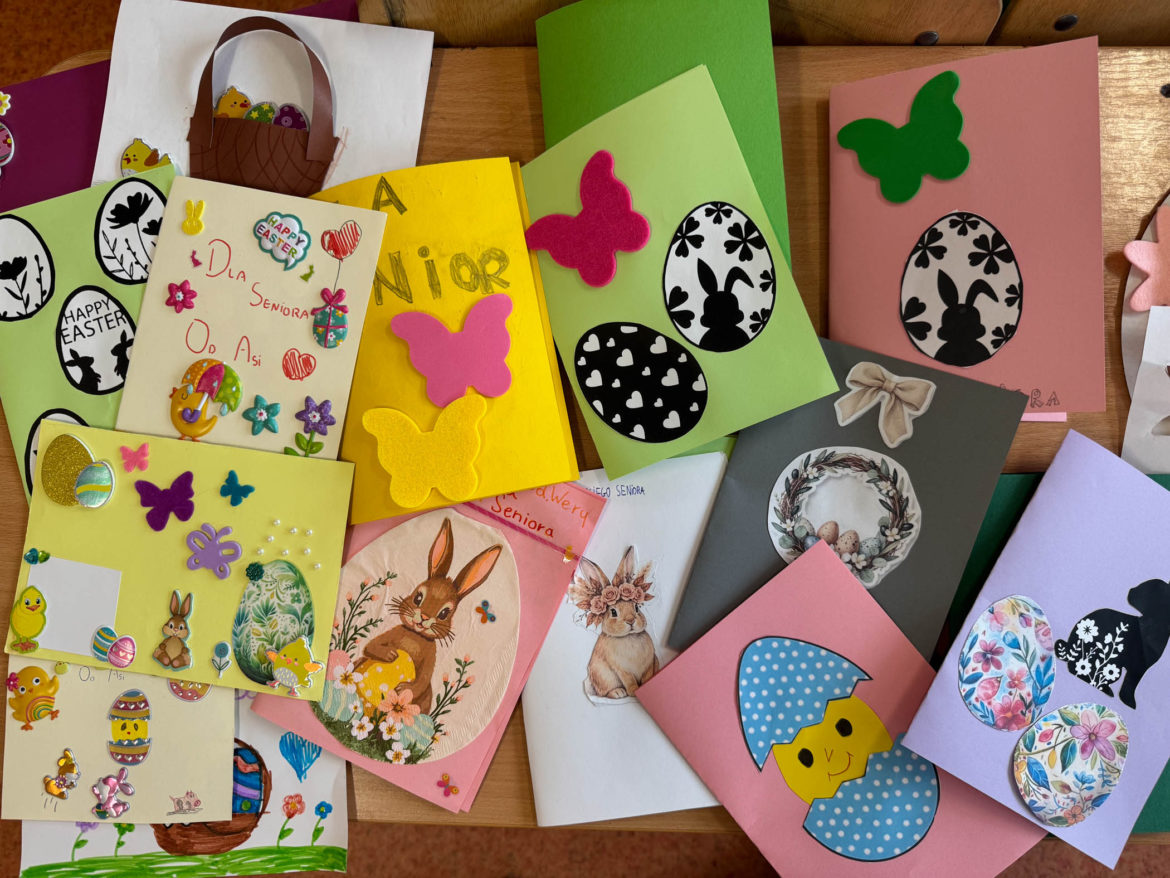 Kartka dla Seniora – Wielkanoc pełna serca