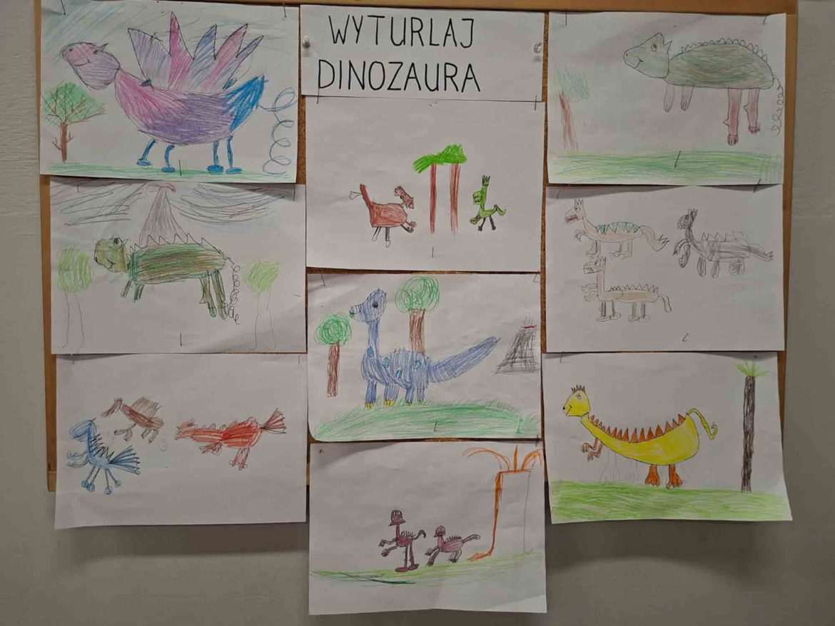 Dzień Dinozaura w świetlicy szkolnej